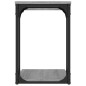 vidaXL Mesa auxiliar madera contrachapada gris Sonoma 50x35x52 cm vidaXL Mesa auxiliar madera contrachapada gris Sonoma 50x35x52 cm