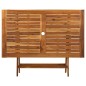 vidaXL Mesa plegable de jardín madera maciza de acacia 120x70x75 cm vidaXL Mesa plegable de jardín madera maciza de acacia 120x70x75 cm