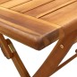 vidaXL Mesa plegable de jardín madera maciza de acacia 120x70x75 cm vidaXL Mesa plegable de jardín madera maciza de acacia 120x70x75 cm
