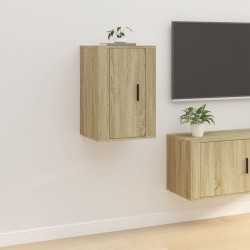 vidaXL Mueble para TV de pared roble Sonoma 40x34,5x60 cm