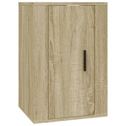 vidaXL Mueble para TV de pared roble Sonoma 40x34,5x60 cm