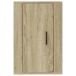 vidaXL Mueble para TV de pared roble Sonoma 40x34,5x60 cm