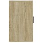 vidaXL Mueble para TV de pared roble Sonoma 40x34,5x60 cm