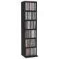 vidaXL Estantería para CDs de madera contrachapada negro 21x20x88 cm vidaXL Estantería para CDs de madera contrachapada negro 21x20x88 cm
