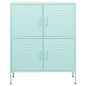 vidaXL Armario de almacenamiento acero verde mint 80x35x101,5 cm vidaXL Armario de almacenamiento acero verde mint 80x35x101,5 cm