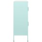 vidaXL Armario de almacenamiento acero verde mint 80x35x101,5 cm vidaXL Armario de almacenamiento acero verde mint 80x35x101,5 cm