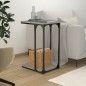 vidaXL Mesa auxiliar madera contrachapada gris Sonoma 40x30x60 cm vidaXL Mesa auxiliar madera contrachapada gris Sonoma 40x30x60 cm