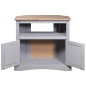 vidaXL Mesa consola Corona Range de pino mexicano gris 80x43x78 cm vidaXL Mesa consola Corona Range de pino mexicano gris 80x43x78 cm