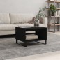 vidaXL Mesa de centro madera de ingeniería negra 60x50x40 cm vidaXL Mesa de centro madera de ingeniería negra 60x50x40 cm