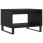 vidaXL Mesa de centro madera de ingeniería negra 60x50x40 cm vidaXL Mesa de centro madera de ingeniería negra 60x50x40 cm