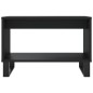 vidaXL Mesa de centro madera de ingeniería negra 60x50x40 cm vidaXL Mesa de centro madera de ingeniería negra 60x50x40 cm
