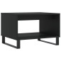vidaXL Mesa de centro madera de ingeniería negra 60x50x40 cm vidaXL Mesa de centro madera de ingeniería negra 60x50x40 cm