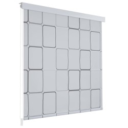 vidaXL Persiana enrollable de ducha cuadrados 80x240 cm