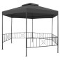 vidaXL Cenador de jardín gris antracita 323x275x265 cm