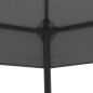 vidaXL Cenador de jardín gris antracita 323x275x265 cm