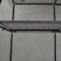 Armario con compartimentos y varillas tela gris 150x45x175 cm Armario con compartimentos y varillas tela gris 150x45x175 cm