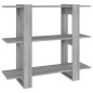 vidaXL Estantería/divisor de espacios gris Sonoma 100x30x87 cm vidaXL Estantería/divisor de espacios gris Sonoma 100x30x87 cm