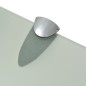 vidaXL Estante flotante de cristal 60x10 cm 8 mm vidaXL Estante flotante de cristal 60x10 cm 8 mm