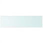 vidaXL Panel de estante vidrio claro 90x25 cm vidaXL Panel de estante vidrio claro 90x25 cm