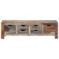 vidaXL Mesa de centro madera maciza de sheesham gris 100x50x30 cm vidaXL Mesa de centro madera maciza de sheesham gris 100x50x30 cm