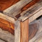 vidaXL Mesa de centro madera maciza de sheesham gris 100x50x30 cm vidaXL Mesa de centro madera maciza de sheesham gris 100x50x30 cm