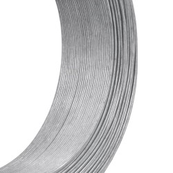 vidaXL Alambre para atar vallas acero 250 m 3,8 mm