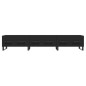 vidaXL Mueble de TV madera de ingeniería negro 150x36x30 cm vidaXL Mueble de TV madera de ingeniería negro 150x36x30 cm