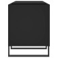 vidaXL Mueble para discos madera contrachapada negro 121x38x48 cm vidaXL Mueble para discos madera contrachapada negro 121x38x48 cm