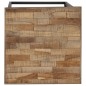 vidaXL Set de mesas para plantas 3 piezas madera teca reciclada vidaXL Set de mesas para plantas 3 piezas madera teca reciclada