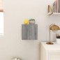 vidaXL Mueble para TV de pared gris Sonoma 30,5x30x30 cm
