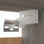 vidaXL Mueble para TV de pared gris Sonoma 30,5x30x30 cm