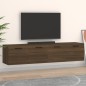 vidaXL Armarios pared 2 uds contrachapada roble marrón 60x36,5x35cm vidaXL Armarios pared 2 uds contrachapada roble marrón 60x36,5x35cm