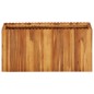 vidaXL Arriate de madera maciza de acacia 100x30x50 cm vidaXL Arriate de madera maciza de acacia 100x30x50 cm