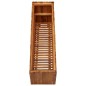 vidaXL Arriate de madera maciza de acacia 100x30x50 cm vidaXL Arriate de madera maciza de acacia 100x30x50 cm