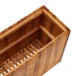 vidaXL Arriate de madera maciza de acacia 100x30x50 cm vidaXL Arriate de madera maciza de acacia 100x30x50 cm