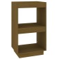 vidaXL Estantería de madera maciza de pino marrón miel 40x35x71 cm