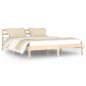 vidaXL Estructura de cama de madera maciza de pino 160x200 cm