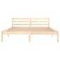vidaXL Estructura de cama de madera maciza de pino 160x200 cm