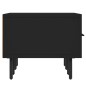 vidaXL Mueble de TV madera de ingeniería negro 150x36x30 cm vidaXL Mueble de TV madera de ingeniería negro 150x36x30 cm