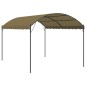 vidaXL Cenador gris taupe 4x3x2,6 m 180 g/m² vidaXL Cenador gris taupe 4x3x2,6 m 180 g/m²