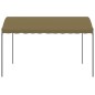 vidaXL Cenador gris taupe 4x3x2,6 m 180 g/m² vidaXL Cenador gris taupe 4x3x2,6 m 180 g/m²