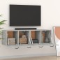 vidaXL Armarios pared 2 uds contrachapada gris hormigón 80x35x36,5 cm vidaXL Armarios pared 2 uds contrachapada gris hormigón 80x35x36,5 cm