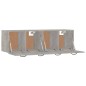 vidaXL Armarios pared 2 uds contrachapada gris hormigón 80x35x36,5 cm vidaXL Armarios pared 2 uds contrachapada gris hormigón 80x35x36,5 cm