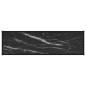 vidaXL Mesa de consola negro vidrio templado 120x35x75 cm