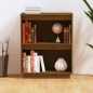 vidaXL Mesa consola de madera maciza de pino marrón miel 60x34x75 cm vidaXL Mesa consola de madera maciza de pino marrón miel 60x34x75 cm
