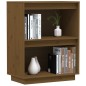 vidaXL Mesa consola de madera maciza de pino marrón miel 60x34x75 cm vidaXL Mesa consola de madera maciza de pino marrón miel 60x34x75 cm