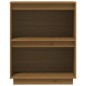vidaXL Mesa consola de madera maciza de pino marrón miel 60x34x75 cm vidaXL Mesa consola de madera maciza de pino marrón miel 60x34x75 cm