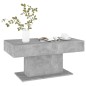vidaXL Mesa de centro madera contrachapada gris hormigón 96x50x45 cm vidaXL Mesa de centro madera contrachapada gris hormigón 96x50x45 cm