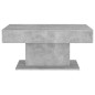 vidaXL Mesa de centro madera contrachapada gris hormigón 96x50x45 cm vidaXL Mesa de centro madera contrachapada gris hormigón 96x50x45 cm