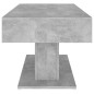 vidaXL Mesa de centro madera contrachapada gris hormigón 96x50x45 cm vidaXL Mesa de centro madera contrachapada gris hormigón 96x50x45 cm
